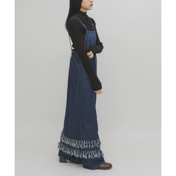 「KBF」 キャミソールワンピース ONE ブルー レディース