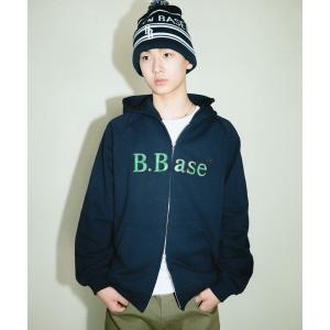 パーカー B.Base Glitter Double-Zip Hoodie / B.Base グリッターダブルジップフーディー メンズ レディース