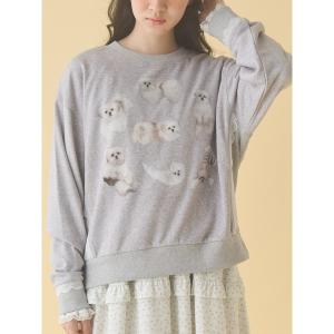 トレーナー スウェット モコゾウいっぱいスウェット レディース メンズ