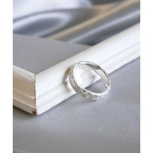 指輪 リング スターダスト叩きリング/シルバー/レディース/メンズ/2026WinterCollection レディース メンズ