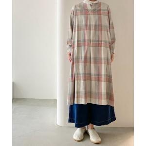 Plantation（プランテーション） 美品 ロングシャツワンピース M