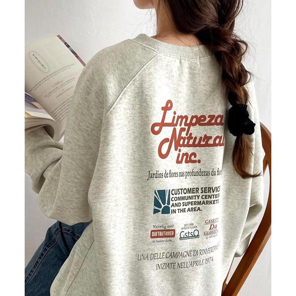 「Java」 スウェットカットソー X-LARGE オートミール レディース