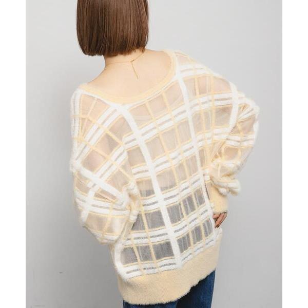 「KBF」 長袖ニット ONE ホワイト系その他 レディース