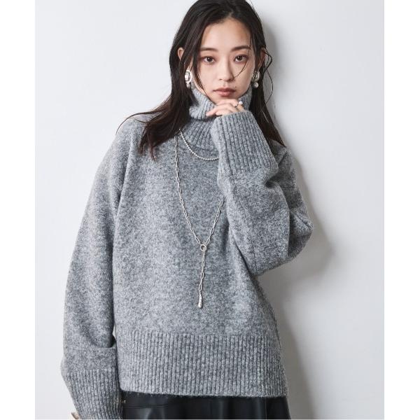 「CHIC STYLE」 長袖ニット M グレー レディース