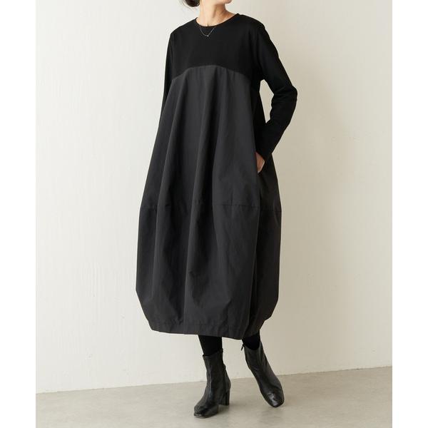 「BEARDSLEY」 長袖ワンピース M ブラック レディース