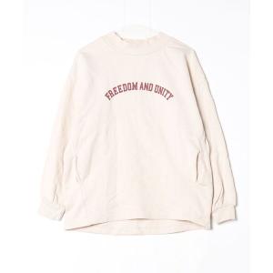 「niko and...」 スウェットカットソー MEDIUM ベージュ レディース