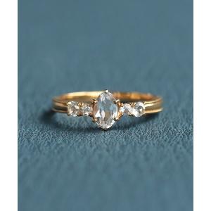 「NOIR DE POUPEE」 リング #13 ゴールド レディース