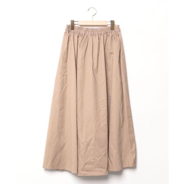 「Java」 フレアスカート X-LARGE ベージュ レディース