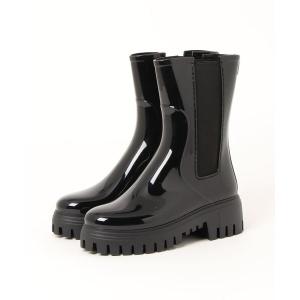 「mio notis」 レインブーツ 36 ブラック レディース