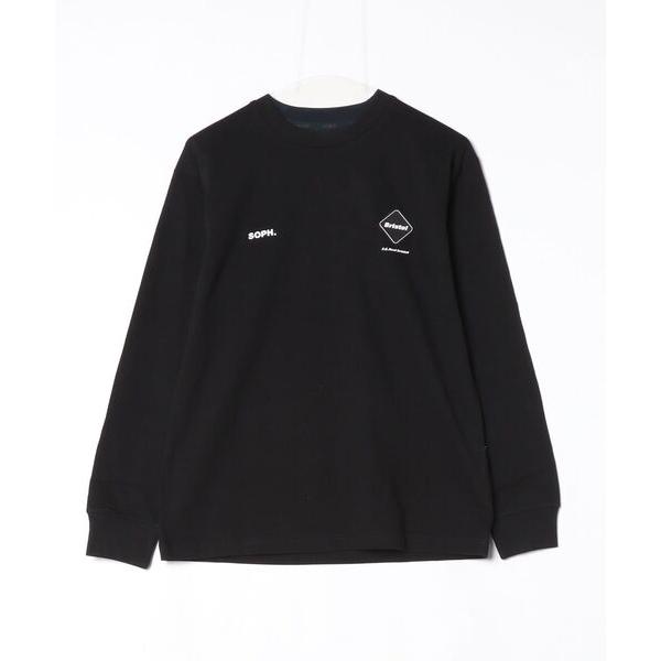 「F.C.R.B.」 長袖Tシャツ S ブラック メンズ