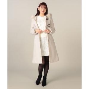 「LAISSE PASSE」 ダッフルコート MEDIUM キナリ レディース
