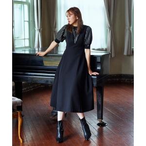 「QUEENS COURT」 サロペットスカート M ブラック レディース