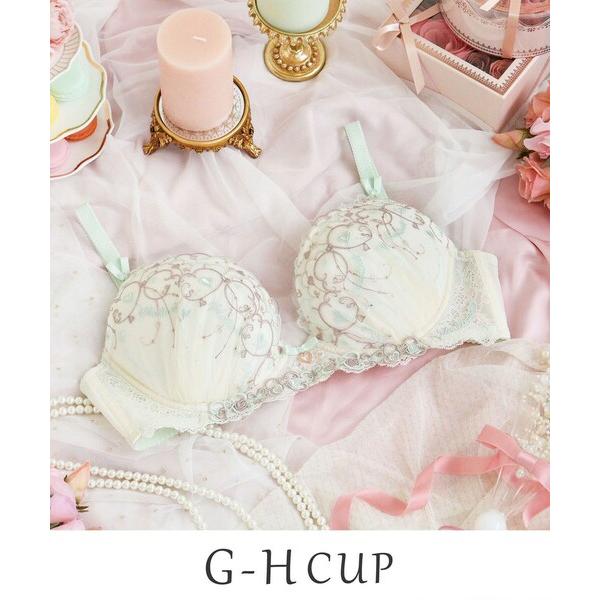 ブラジャー ヘルティー ブラジャー (G-H) 「Glamor Bra／サイドすっきりタイプ」