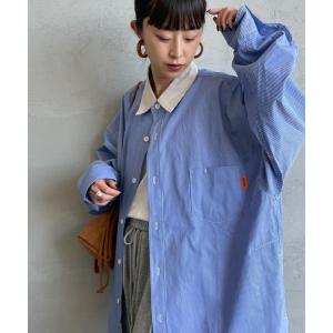 ブラウス シャツ 「UNIVERSAL OVERALL/ユニバーサルオーバーオール」 別注 ビッグシルエット パジャマシャツ レディース メンズ