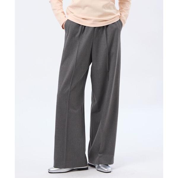 パンツ 「Alby Easy Pants Wide(アルビーイージーパンツワイド)」ウールツイル製 ...