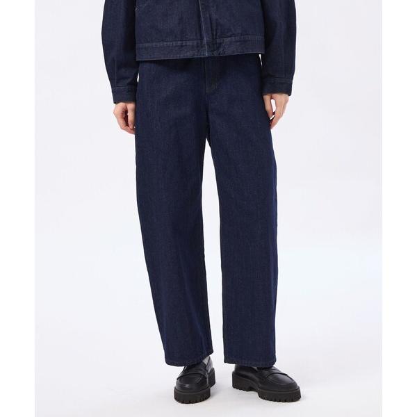 ジーンズ デニム デニムパンツ カーブストレートデニムパンツ レディース