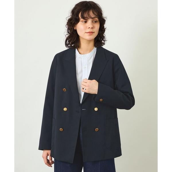 ジャケット テーラードジャケット 「GREY LABEL」ダブルブレストブレザー レディース
