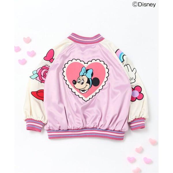 スカジャン アウター ディズニーキャラクター ミニー / スカジャン キッズ 子供服 女の子