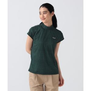 tシャツ PURPLE LABEL / ドット柄 モックネックシャツ レディース｜ZOZOTOWN Yahoo!店