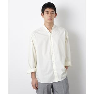 シャツ 「大人のワイドシャツ」バンドカラー 長袖 メンズ｜ZOZOTOWN Yahoo!店