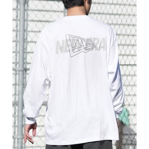 tシャツ NEW ERA/ニューエラ ロンT メンズ パフォーマンス Tシャツ Overlap Logo メンズ レディース