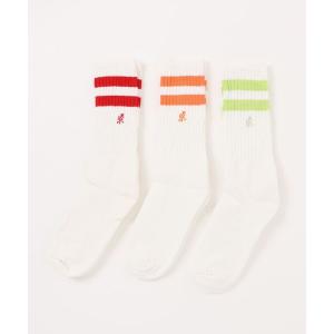 靴下 「GRAMICCI」MIU EMBT SOCKS メンズ レディース