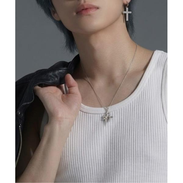 ネックレス 「Cr+ov（クローヴ）」四つスターモチーフ輝きネックレス　 cro-neck-15-2...