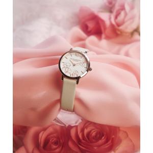 腕時計 「OLIVIA BURTON/オリビアバートン」シグネチャー - 28mm アブストラクト フローラル レディース