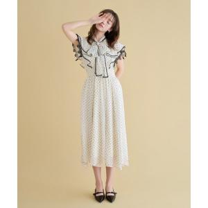 CELFORD（セルフォード） ボタニカルレタープリントワンピース