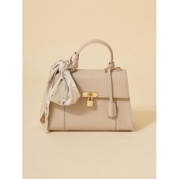 ハンドバッグ スカーフパッドロックバッグ