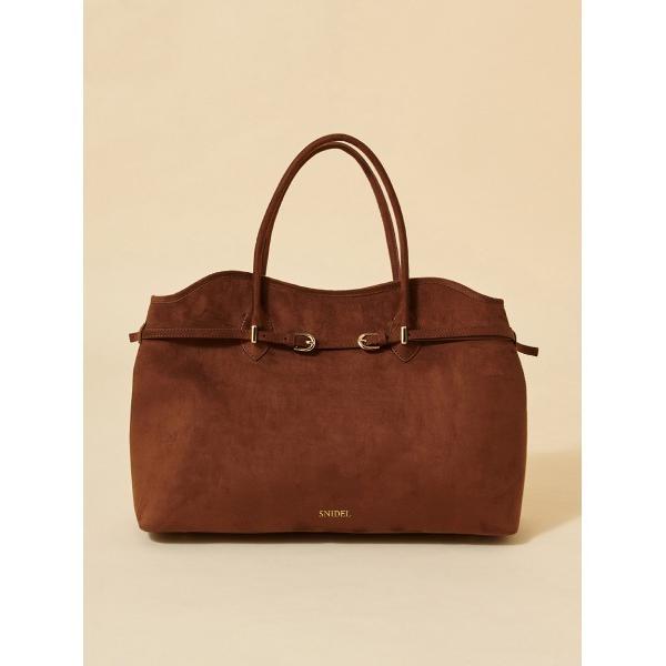 トートバッグ 「WEB限定カラーあり」ソフトベルトトートバッグ レディース