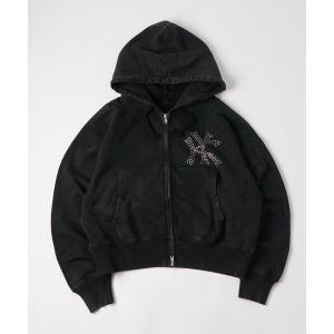 HTH パーカー short sleeve zip hoodie レディース : ZOZOTOWN Yahoo
