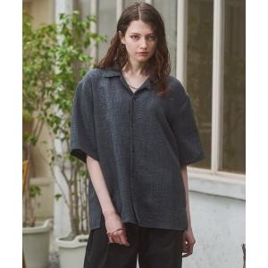 シャツ Imitation linen shirts/イミテーションリネンシャツ メンズ
