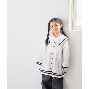 ワンピース セーラーシシュウワンピース　 642996 キッズ 子供服 女の子