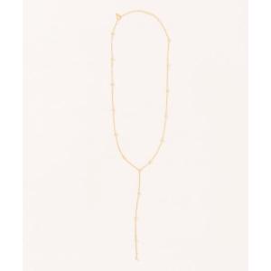 アレルギー対応 ネックレス 「Sonu jewelry（ソヌジュエリー）」　ロングフリンジY字ネックレス　 son-neck-23-6 レディース