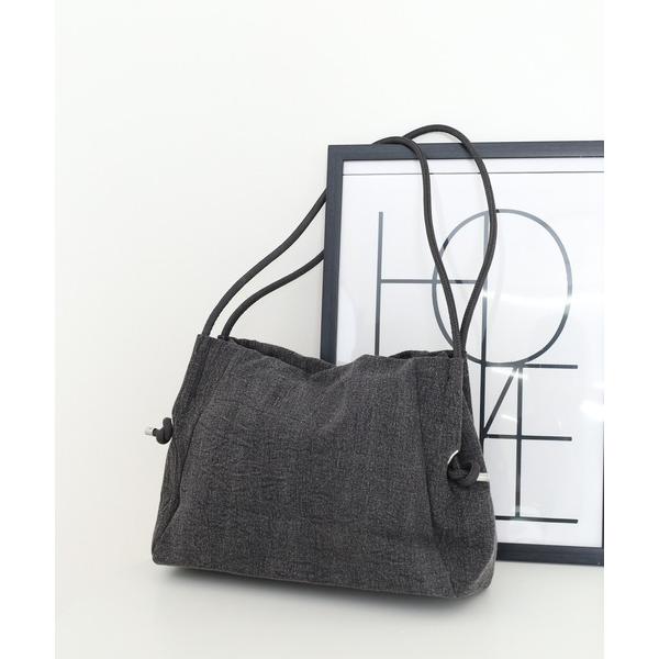 トートバッグ ヴィンテージ風デニムトートバッグ゛ レディース