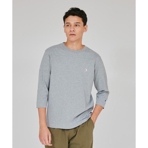 チャンピオン tシャツ 「Champion/チャンピオン」メンズ ベーシック 3/4スリーブフットボ...