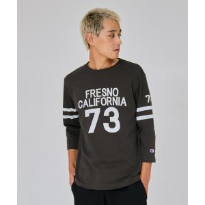 tシャツ 「Champion/チャンピオン」メンズ ベーシック 3/4 スリーブフットボールTシャツ メンズ