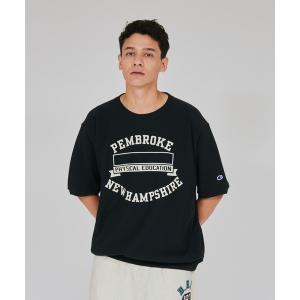 トレーナー スウェット 「Champion/チャンピオン」メンズ リバースウィーブ(R) ショートスリーブクルーネックスウェットシャツ メンズ