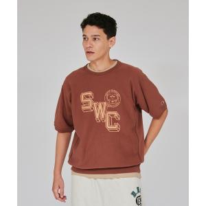 チャンピオン トレーナー スウェット 「Champion/チャンピオン」メンズ リバースウィーブ(R) ショートスリーブスウェットシャツ メンズ