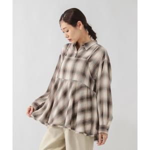 フリンジチェックビスチェ/633904 レディース