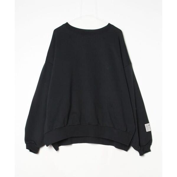 「Java」 スウェットカットソー MEDIUM ブラック レディース