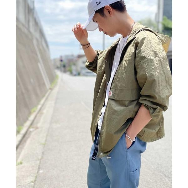 「Java」 ナイロンブルゾン X-LARGE カーキ メンズ