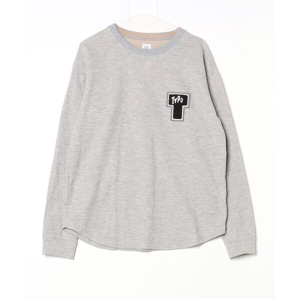 「Design Tshirts Store graniph」 ワンポイントスウェットカットソー L ...