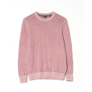 「Ted Baker」 長袖ニット 1 ピンク メンズ