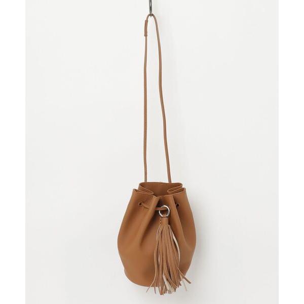 「TOPKAPI」 フリンジハンドバッグ - ブラウン レディース