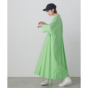 「lil nina」 7分袖ワンピース FREE ライトグリーン レディース