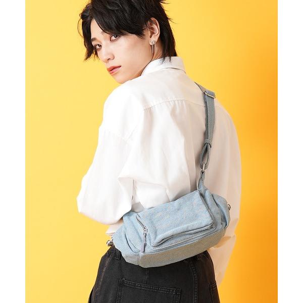 「ankoROCK」 ショルダーバッグ ONESIZE ライトブルー メンズ