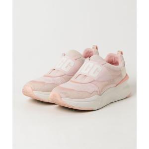 「UGG」 ローカットスニーカー 23cm ピンク レディース