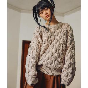 「niko and...」 長袖ニット FREE グレー レディース